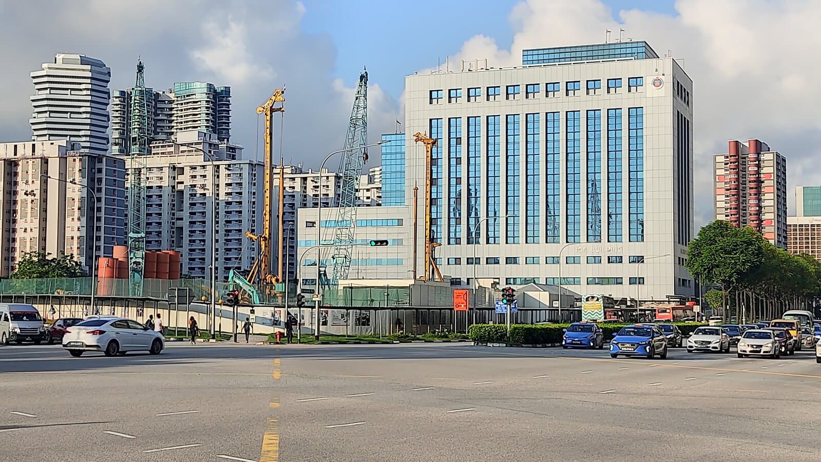 The Immigration and Checkpoints Authority (ICA) Building in Singapore