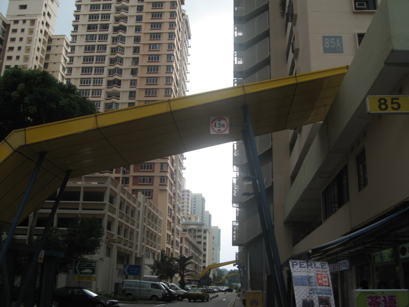 HDB flats in Toa Payoh, Singapore, where many domestic workers live and work