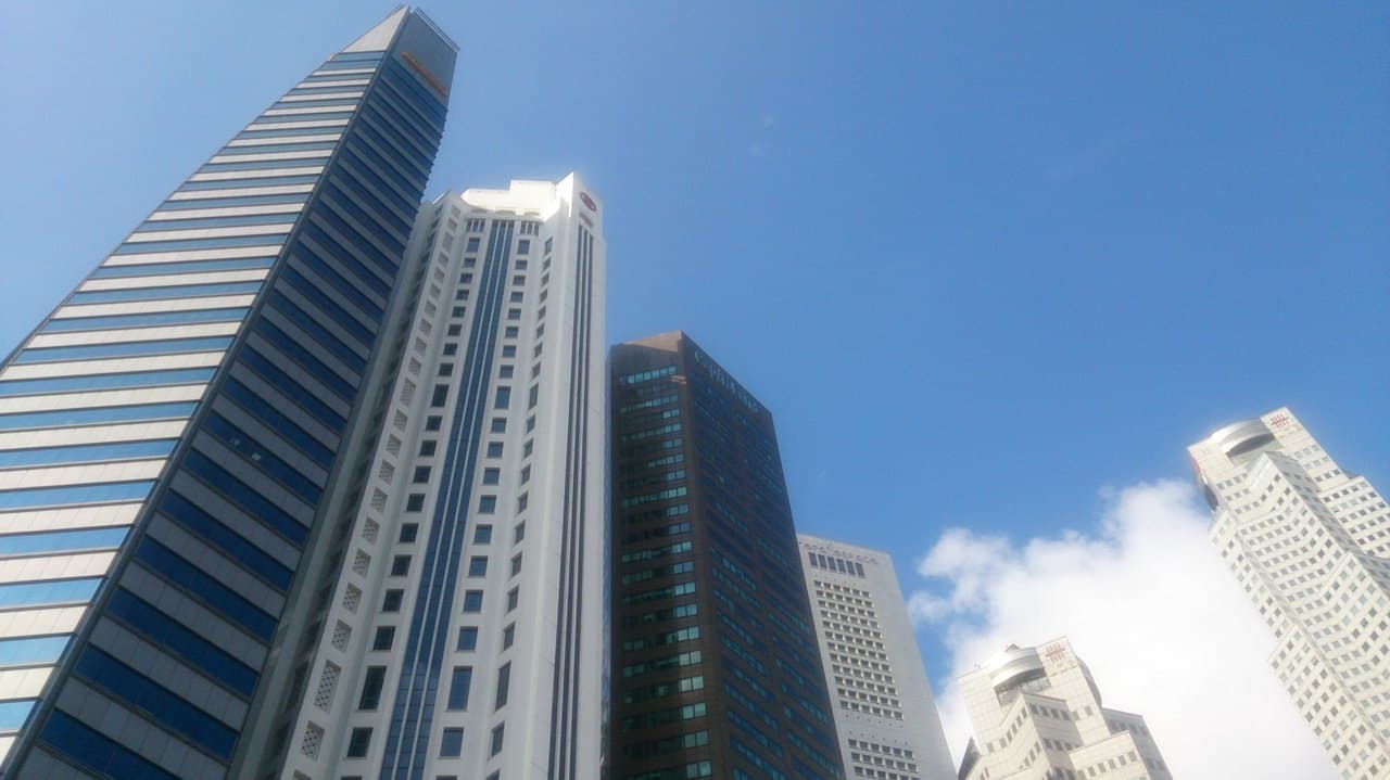 Skyscrapers at Raffles Place, Singapore, the Central Business District where many in-demand Filipino-friendly roles are based