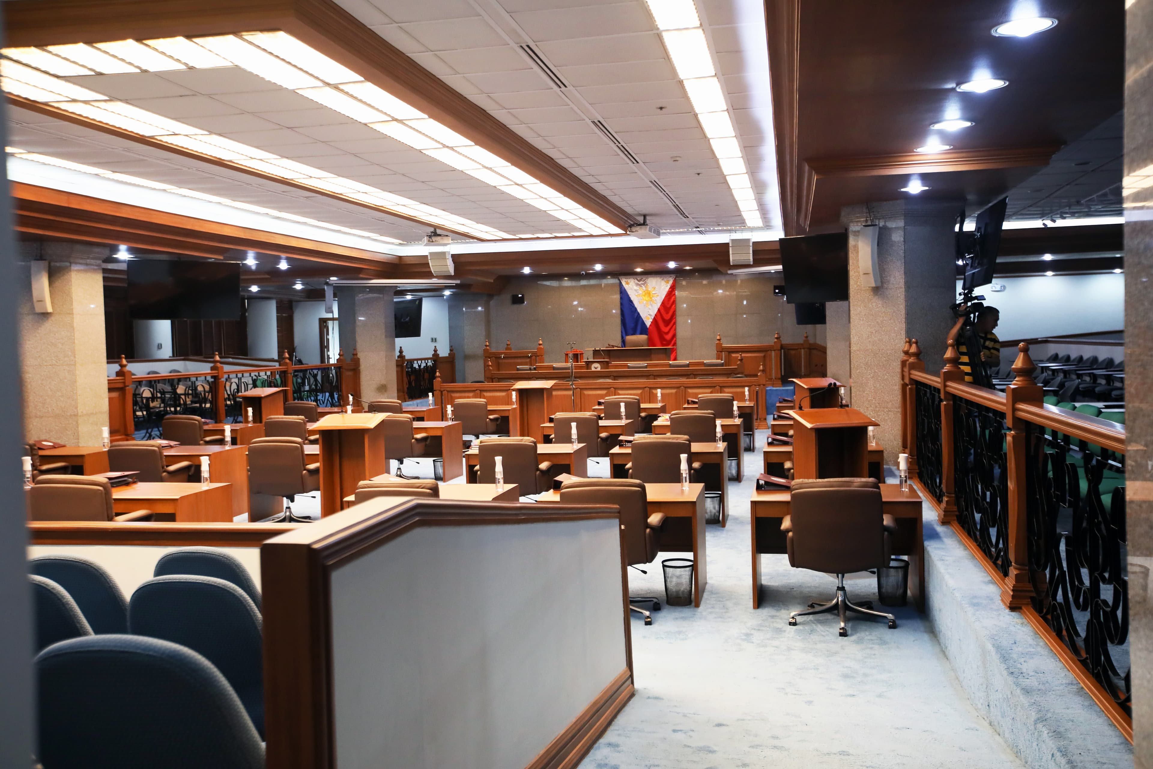 Session hall of the Senate of the Philippines